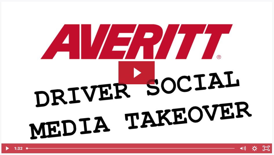 Averitt Driver Social Media Takeover